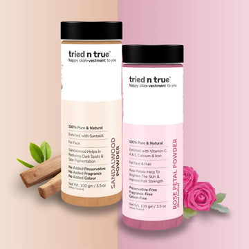 Sandalwood Powder & Rose Petal Powder
