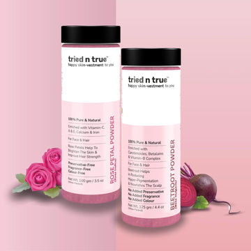 Rose Petal & Beetroot Powder