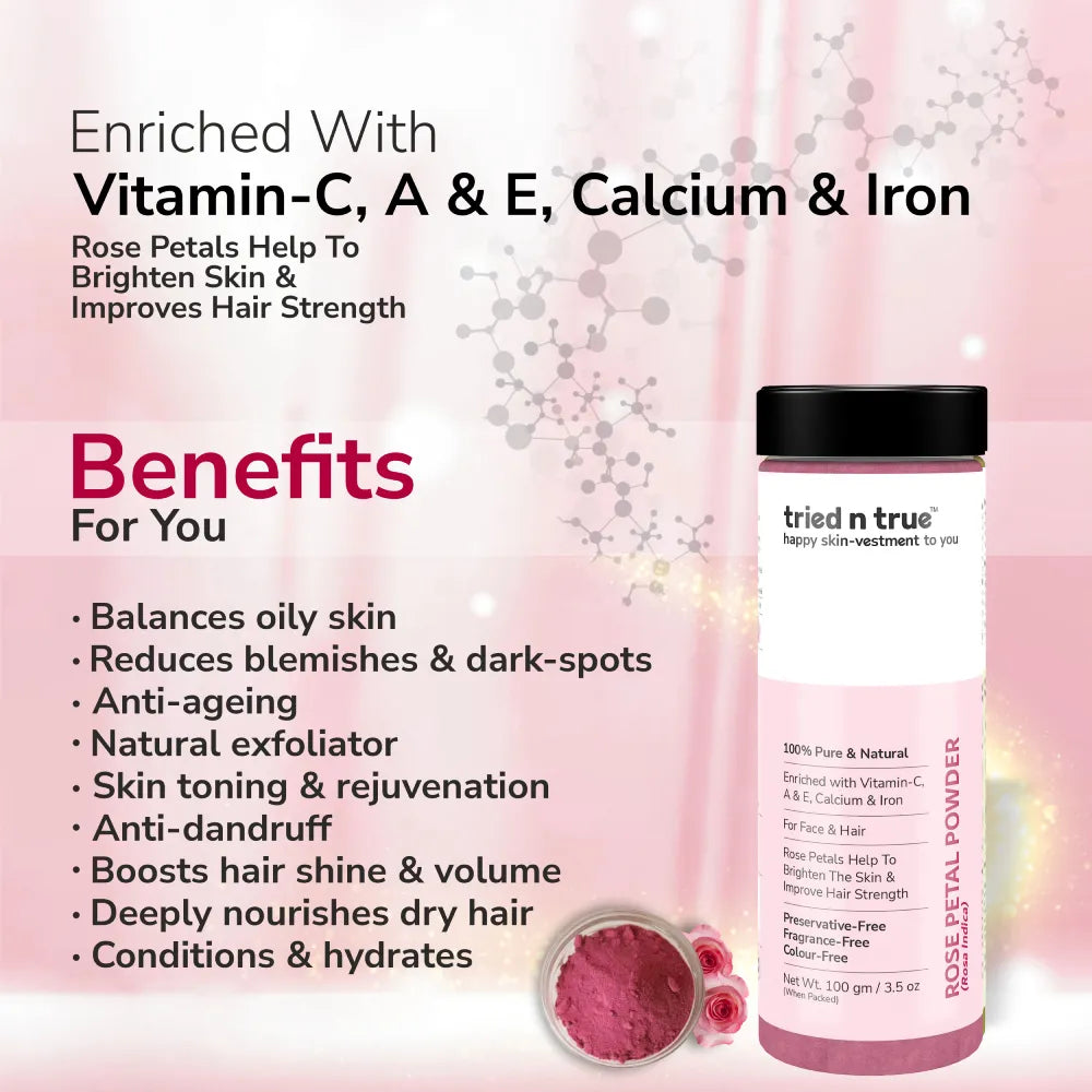 Sandalwood Powder & Rose Petal Powder