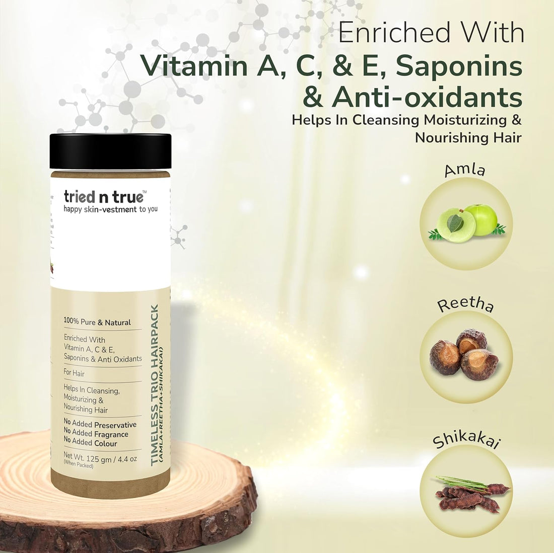 Timeless trio Hair Pack